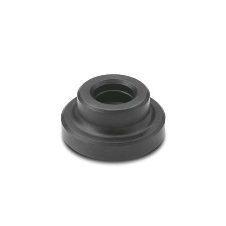 Otto Ganter Thrust Pad for Grub Screw DIN 6332 for Tommy Screw DIN 6304 and DIN 6306, DIN 6311